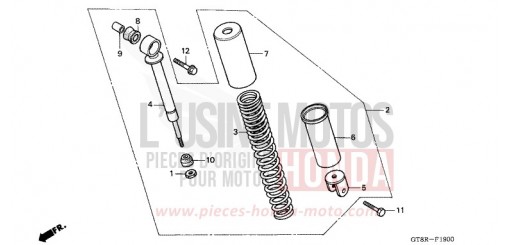 REAR CUSHION PK50R de 1994